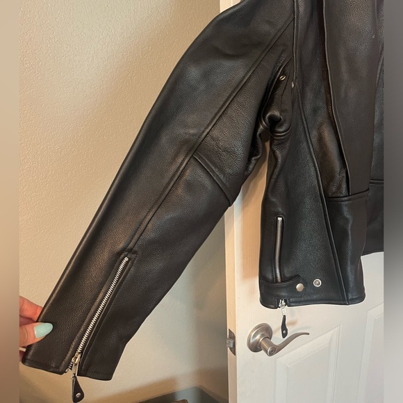 BILT Men’s Leather Motorcycle Jacket. XL - Picture 2 of 14